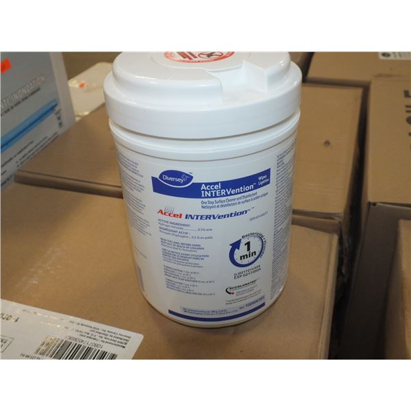 Diversey Accel Intervention Surface Cleaner & Disinfectant Wipes