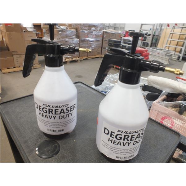 2 Sprayers Of Heavy Duty Degreaser