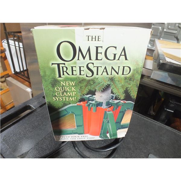 Christmas Tree Stand w/ Assorted Deco