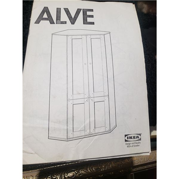 Wooden Corner Cabinet