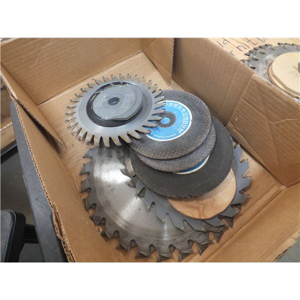 Box Of Assorted Saw Blades
