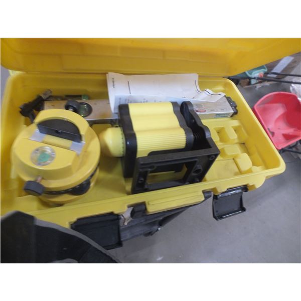 Rotary Laser Level & Riveter