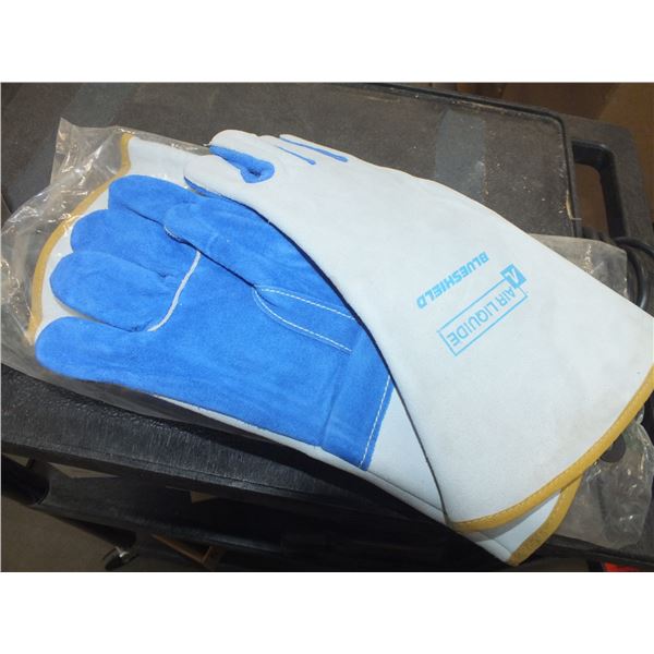 5 Paris Of Blue Shield Welding Gloves