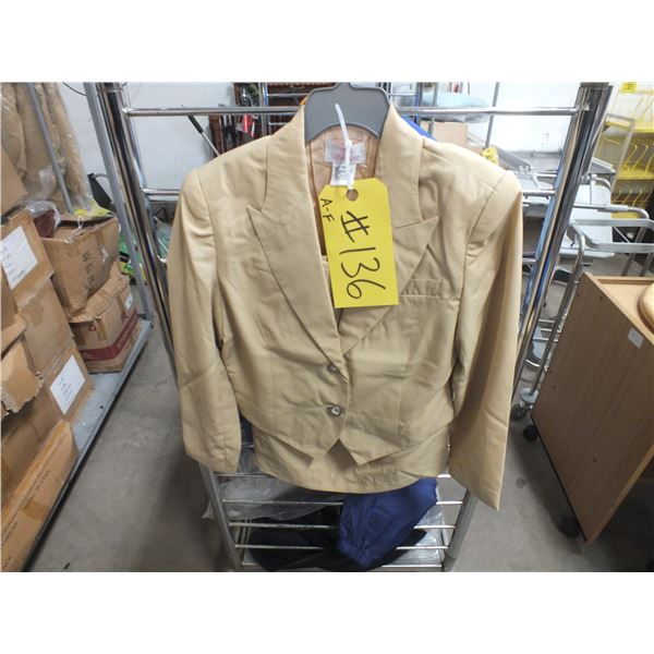 Ladies Med Coat & Skirt