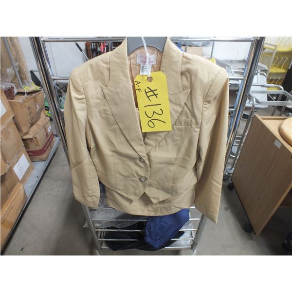 Ladies Med Coat & Skirt