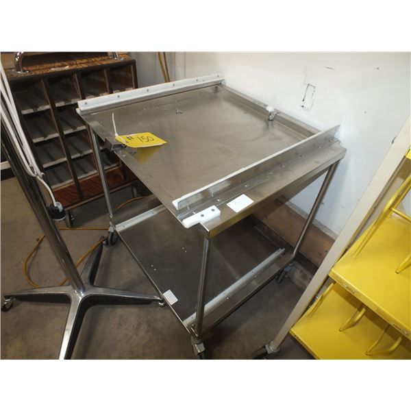 Stainless Steel Cart On Wheels