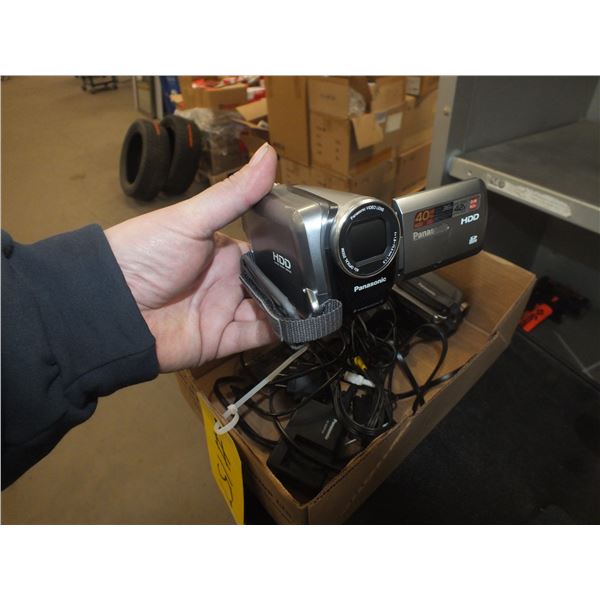 2 Small Panasonic Camcorders