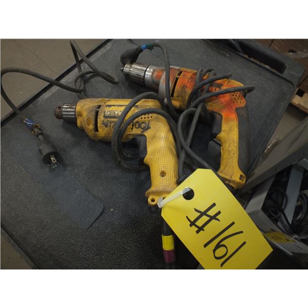 2 Dewalt Drills