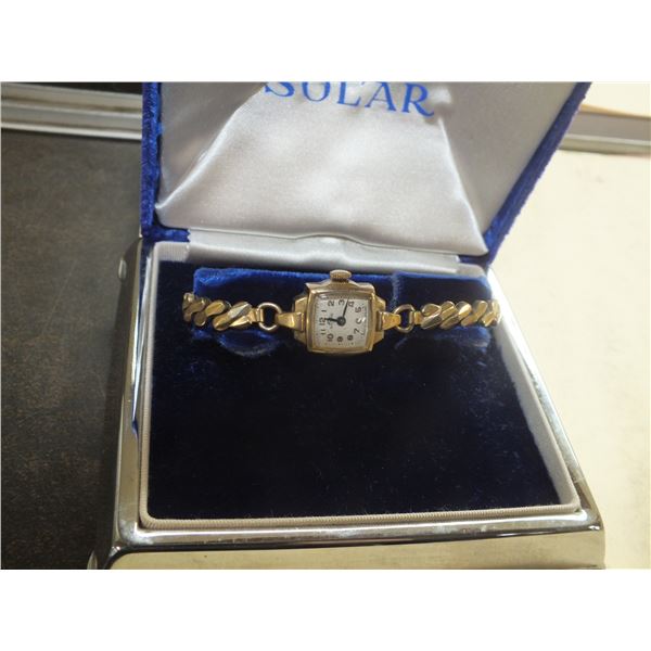 Solar Ladies Watch w/ Certificate