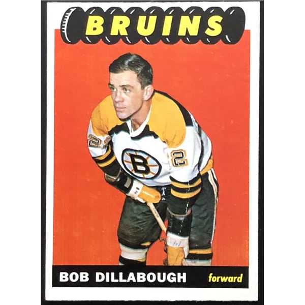 1965-66 O-PEE-CHEE BOB DILLABOUGH ROOKIE CARD