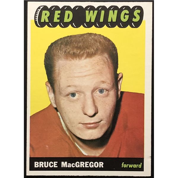1965-66 O-PEE-CHEE BRUCE McGREGOR
