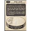 Image 2 : 1965-66 O-PEE-CHEE DICK DUFF (HOF)