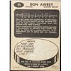Image 2 : 1965-66 O-PEE-CHEE DON AWREY ROOKIE CARD