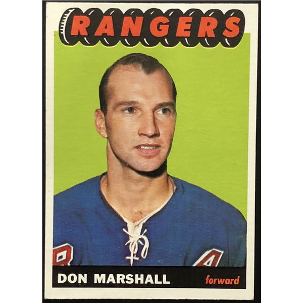 1965-66 O-PEE-CHEE DON MARSHALL