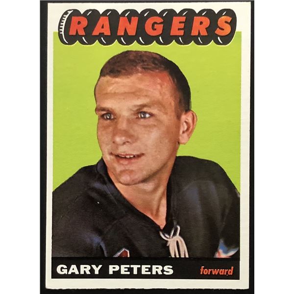 1965-66 O-PEE-CHEE GARY PETERS ROOKIE CARD