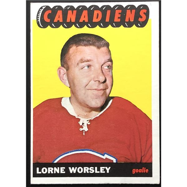 1965-66 O-PEE-CHEE GUMP WORSLEY (HOF)