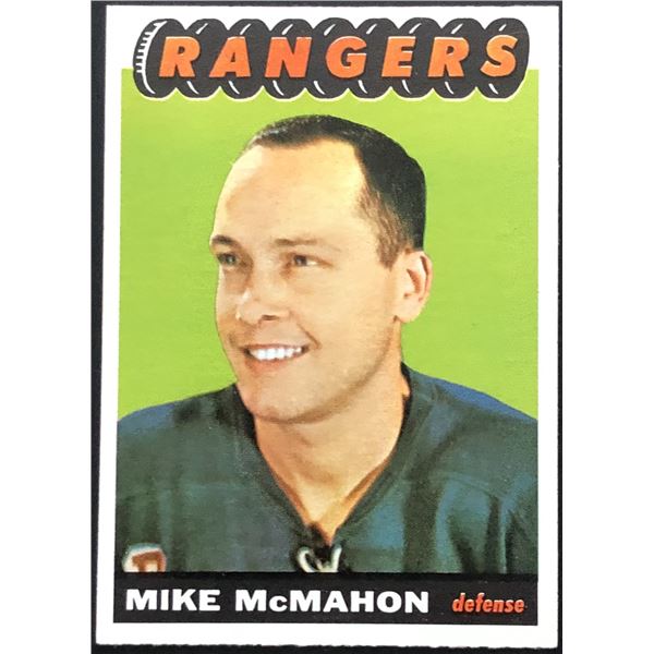 1965-66 O-PEE-CHEE MIKE McMAHON ROOKIE CARD