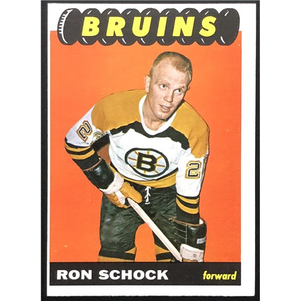 1965-66 O-PEE-CHEE RON SHOCK ROOKIE CARD
