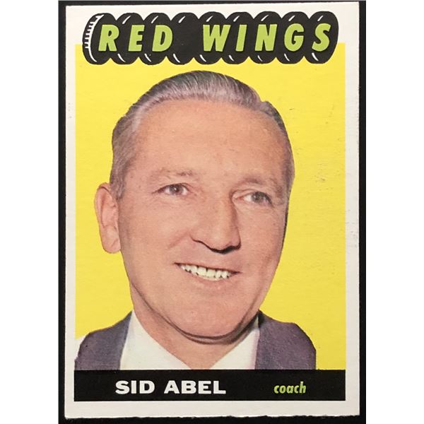 1965-66 O-PEE-CHEE SID ABEL (HOF)
