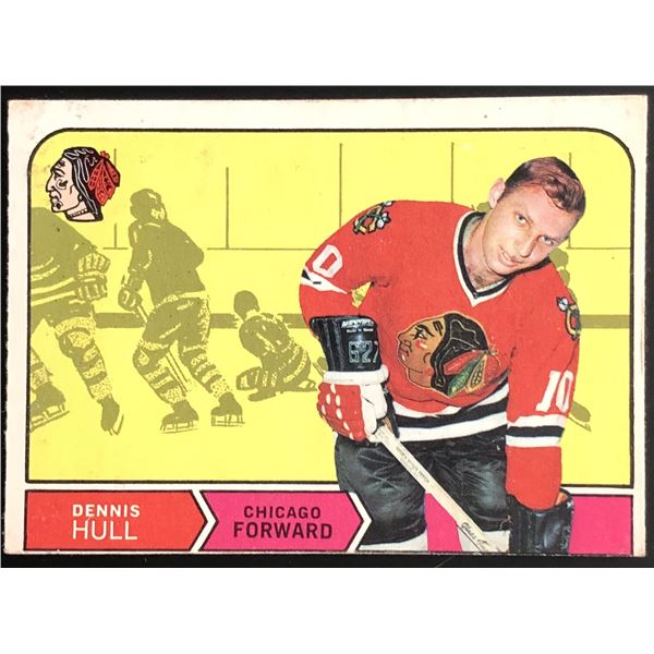 1968-69 O-PEE-CHEE DENNIS HULL