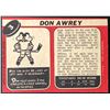 Image 2 : 1968-69 O-PEE-CHEE DON AWREY