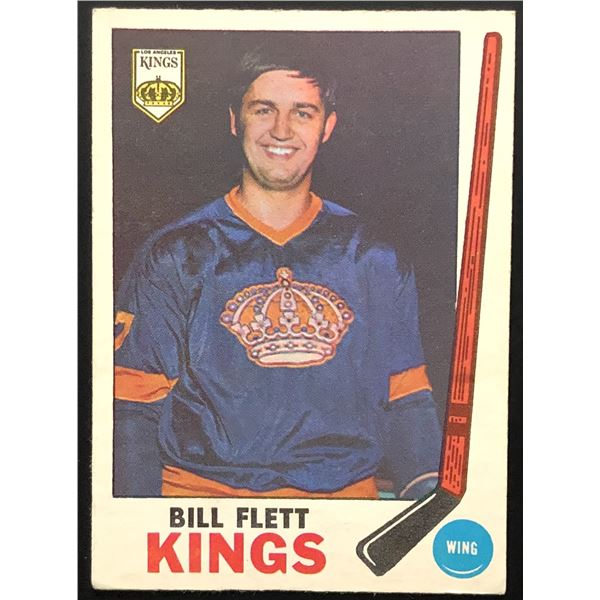 1969-70 O-PEE-CHEE 'COWBOY' BILL FLETT