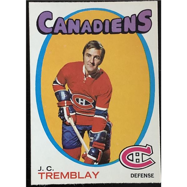 1971-72 O-PEE-CHEE J.C. TREMBLAY
