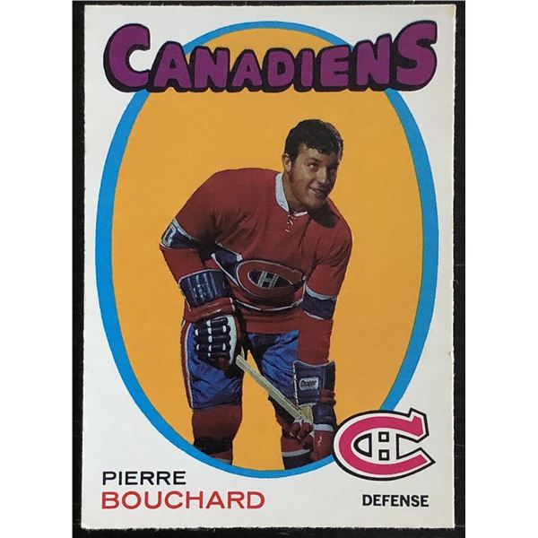 1971-72 O-PEE-CHEE PIERRE BOUCHARD ROOKIE CARD