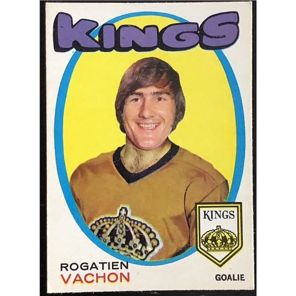 1971-72 O-PEE-CHEE ROGIE VACHON (HOF)