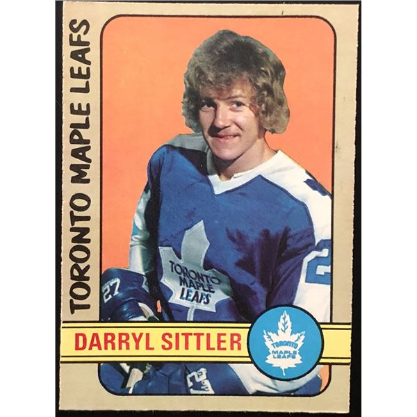 1972-73 O-PEE-CHEE DARRYL SITTLER (HOF)