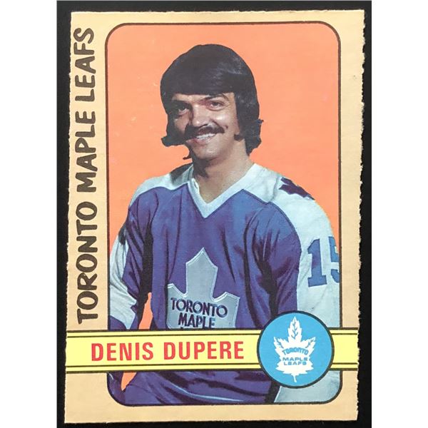 1972-73 O-PEE-CHEE DENIS DUPERE ROOKIE CARD