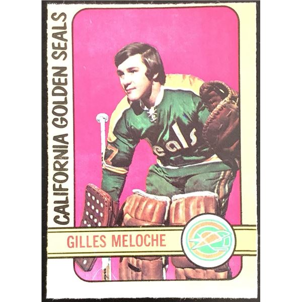 1972-73 O-PEE-CHEE GILLES MELOCHE ROOKIE CARD