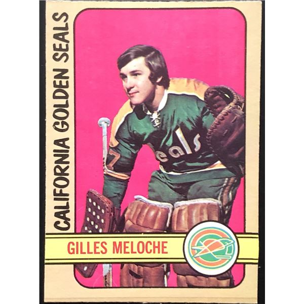 1972-73 O-PEE-CHEE GILLES MELOCHE ROOKIE CARD