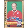 1972-73 O-PEE-CHEE HENRI RICHARD (HOF)