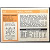 Image 2 : 1972-73 O-PEE-CHEE POUL POPIEL ROOKIE CARD