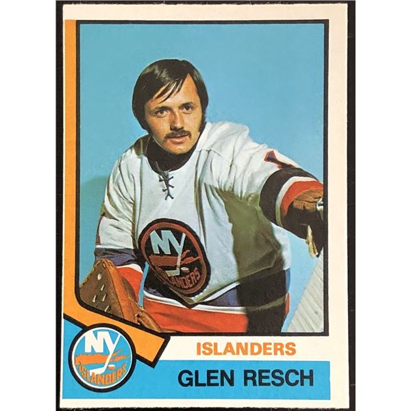 1974-75 O-PEE-CHEE GLENN ' CHICO' RESCH ROOKIE CARD