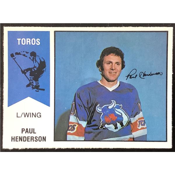 1974-75 O-PEE-CHEE PAUL HENDERSON