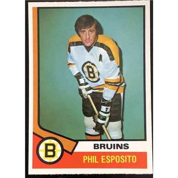 1974-75 O-PEE-CHEE PHIL ESPOSITO (HOF)