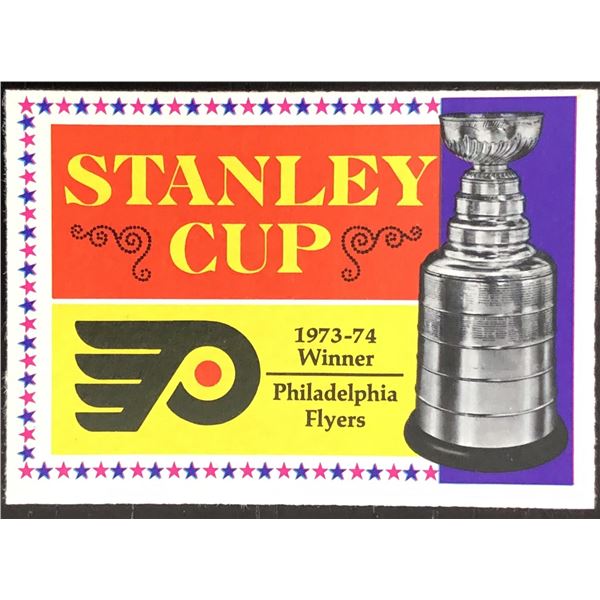 1974-75 O-PEE-CHEE STANLEY CUP CHAMPS