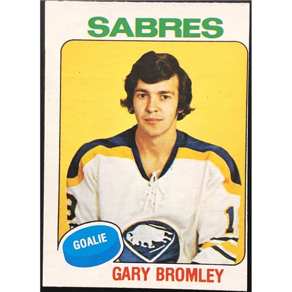 1975-76 O-PEE-CHEE GARY BROMLEY ROOKIE CARD