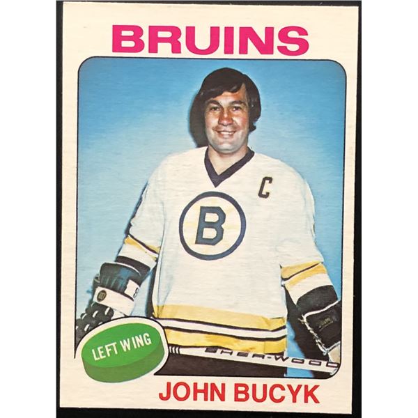 1975-76 O-PEE-CHEE JOHNNY BUCYK (HOF)