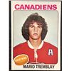 Image 1 : 1975-76 O-PEE-CHEE MARIO TREMBLAY ROOKIE CARD
