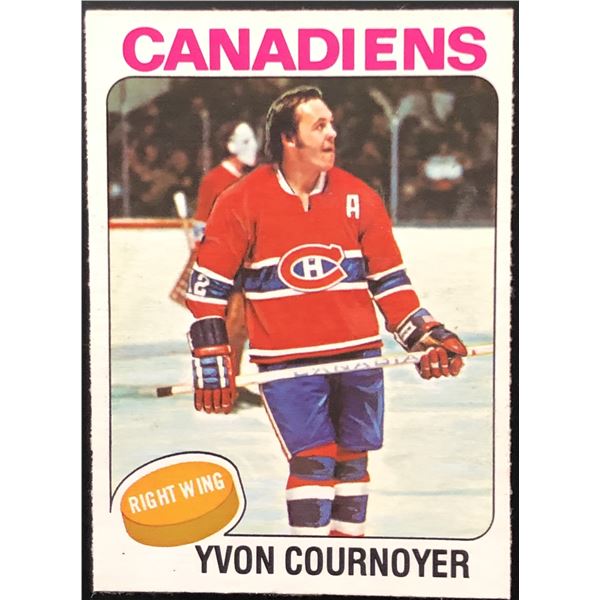 1975-76 O-PEE-CHEE YVAN COURONYER (HOF)