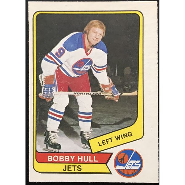 1976-77 O-PEE-CHEE WHA BOBBY HULL (HOF)