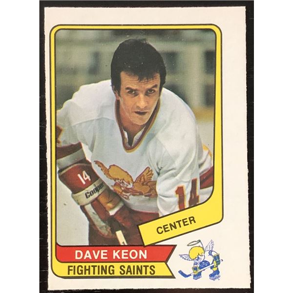1976-77 O-PEE-CHEE DAVE KEON (HOF)