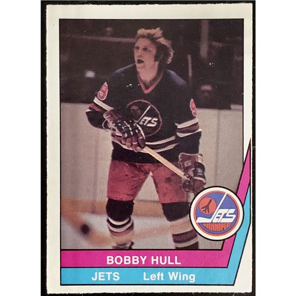 1977-78 WHA BOBBY HULL (HOF)