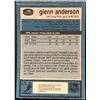 Image 2 : 1981-82 O-PEE-CHEE GLENN ANDERSON ROOKIE CARD