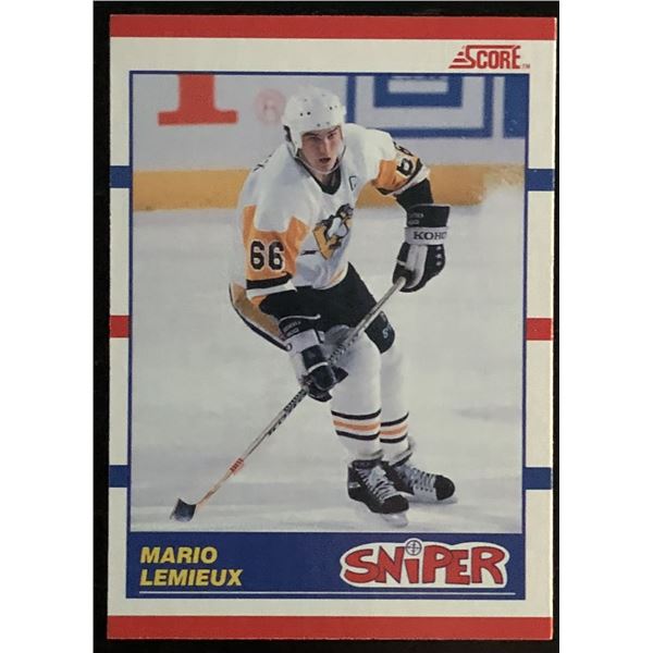 1990-91 SCORE MARIO LEMIEUX (HOF)