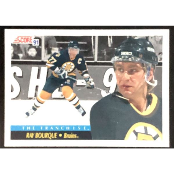 1991-92 SCORE RAY BOURQUE (HOF)