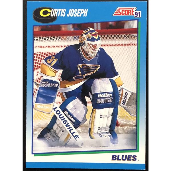 1992 SCORE CURTIS JOSEPH ROOKIE CARD